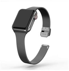 Mybandz APW381581 keskeny milánói fém óraszíj Apple Watch - hoz, fekete 38 - 41 mm (APW381581) - ebolt