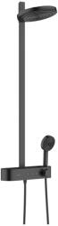 Hansgrohe Coloana de dus Hansgrohe Pulsify S 260 negru mat cu termostat ShowerTablet Select 400 (24240670)