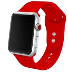 Mybandz APW381643 szilikon szíj 38/40mm-es Apple Watch-hoz, piros (APW381643) - ebolt