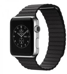 Mybandz APW421835 Apple Watch utángyártott mágneses bőr óraszíj (APW421835) - ebolt