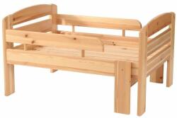 Etsberger Leo Gyerekágy - Tömör Fenyő - Ágyráccsal