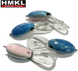 HMKL Vobler HMKL Inch Crank DR Custom Painted 2.5cm, 2g, culoare Blue Silver (INCH25DR-BS)