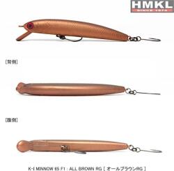 HMKL Vobler HMKL K-I Minnow 65 F1, 6.5cm, 2.6g, culoare ABR (HMKL-KIM65F1-ABR)