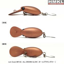 HMKL Vobler HMKL Inch Crank MR 2.5cm, 1.6g, culoare ABG (INCH25MR-ABG)