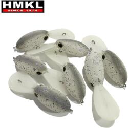 HMKL Vobler HMKL Inch Crank DR Custom Painted 2.5cm, 2g, culoare White Ghost (INCH25DR-WG)
