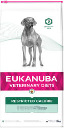 EUKANUBA Eukanuba Veterinary Diet 10 kg + 2 gratis! 12 Diets Hrană uscată câini - Restricted Calorie 12kg