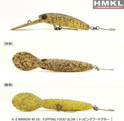 HMKL Vobler HMKL K-II MINNOW 40 SS, 4cm, 2.7g, culoare TFG (HMKL-KIIM40SS-TFG)