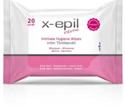 X-Epil Intimate Hygiene Wypes Intim Törlőkendő 20 db