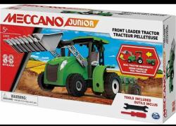 Hermanex Meccano Junior: Elemente metalice de construcție - tractor, 114 piese (565989)