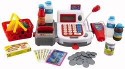 Teddies Casa de marcat digitală cu accesorii pe baterii, cu sunet și lumină (TD00312001)