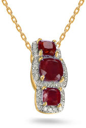 Heratis Forever Arany gyémánt medál rubinokkal 0, 090 ct IZBR1086P