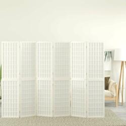 vidaXL 6-paneles fehér japán stílusú összecsukható paraván 240x170 cm (352090) - pepita