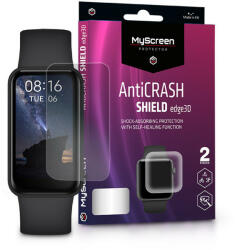 MyScreen Protector Xiaomi Redmi Smart Band Pro ütésálló képernyővédő fólia - MyScreen Protector AntiCrash Shield Edge3D - 2 db/csomag - átlátszó (LA-2095)