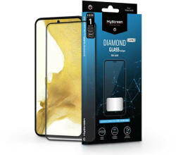 MyScreen Samsung S901B Galaxy S22 5G/Galaxy S23 edzett üveg képernyővédő fólia - MyScreenProtector Diamond Glass Lite Edge2.5D Full Glue - fekete (LA-2235)