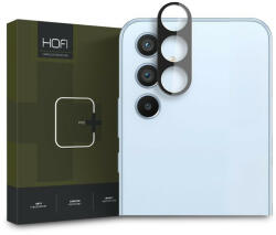 HOFI Pro+ Camera Sytling hátsó kameravédő borító - Samsung SM-A346 Galaxy A34 5G- fekete (FN0510)