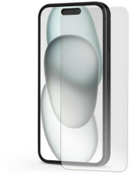Haffner Apple iPhone 15/15 Pro üveg képernyővédő fólia - Tempered Glass Screen Pro Plus 2.5D - 1 db/csomag - ECO csomagolás (TF-0250)