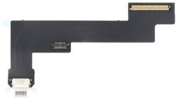 Apple iPad Air 2020, Air 4 WiFi verzió töltő csatlakozós flex kábel, átvezető fólia (usb c) fehér, utángyártott