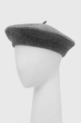 Answear Lab bereta de lana culoarea gri, de lana BBYH-CAD003_90X