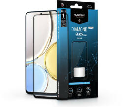 MyScreen Honor Magic 4 Lite/X30/X9 5G edzett üveg képernyővédő fólia - MyScreen ProtectorDiamond Glass Lite Edge2.5D Full Glue - fekete (LA-2213)