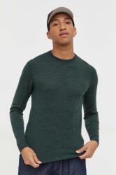 Superdry pulover de lana barbati, culoarea verde, light 9BYX-SWM0FA_77X