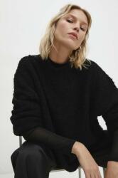 ANSWEAR pulover de lana culoarea negru, călduros BMYX-SWD0CT_99J