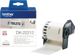 Brother DK-22212, Rola Continua de Film, negru pe alb, 62mm 15.24m (DK22212)