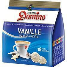 Domino Caffe Vanille 18 paduri , Compatibile Senseo