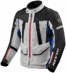 Rev'it! Jacket Sand 4 H2O Argintiu/Albastru XL Geacă textilă (FJT297-4030-XL)