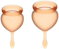 Satisfyer - Feel Good Menstrual Cup Set Orange