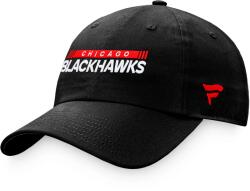 Fanatics Authentic Pro Game & Train Unstr Adjustable Chicago Blackhawks Férfibaseballsapka