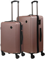 HaChi Boston Pro rose gold 4 kerekű közepes bőrönd és nagy bőrönd (Boston-PRO-M-L-rosegold)