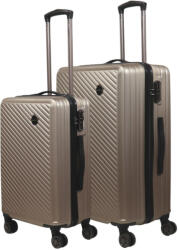 HaChi Boston Pro pezsgő 4 kerekű közepes bőrönd és nagy bőrönd (Boston-PRO-M-L-pezsgo)