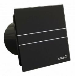 CATA E-100MT BK ventilátor metakrilát előlappal, utószellőztető funkcióval, fekete (00900503) - watermarkt