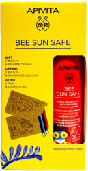 APIVITA Bee Sun Safe Hydra Sun Kids Lotion SPF50 200 ml + Gift 2 Puzzles & Colored Pencils