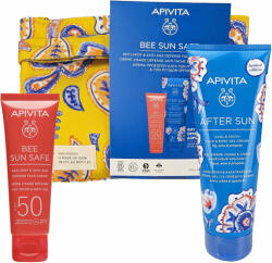 APIVITA Bee Sun Safe Anti-Spot & Anti-Age Defense Face Cream SPF50 50 ml + After Sun Face & Body Gel-Cream 100 ml