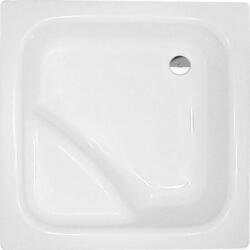 POLYSAN Visla Deep szögletes akril zuhanytálca 80x80x27 cm, fehér 50111 (50111)