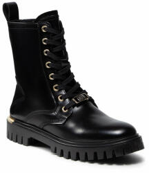 Tommy Hilfiger Trappers Tommy Hilfiger Polished Leather Lace Up Boot FW0FW06008 Black BDS