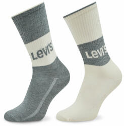 Levi's 2 pár hosszú szárú női zokni Levi's® 701218215 Grey Combo 43_46 Női