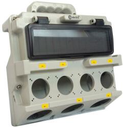 TP Electric 280x260 Hordozható ipari doboz szerelt (2db kicsi és 1db nagy vakfedéllel) (TP-3370-000-0000) (TP-3370-000-0000)