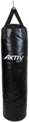 AktivSport Boxzsák Aktivsport hevederes 100x30 cm fekete (WBKT-107701057)