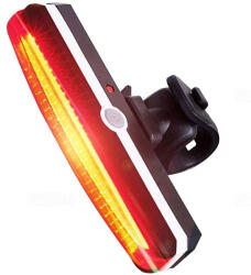 TRACON Akkumulátoros LED bicikli lámpa, hátsó, piros 1, 5 W, 3.7V 500 mAh, 100 lm BLCH1, 5W Tracon (H1,5W)