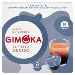 Gimoka Capsule cafea Gimoka Espresso Deciso compatibile Dolce Gusto 112 g