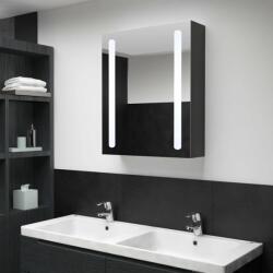 vidaXL Dulap de baie cu oglindă și led-uri, 50x13x70 cm (325546)