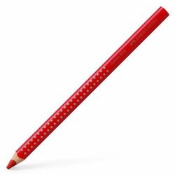 Faber-Castell Színes ceruza, háromszögletű, FABER-CASTELL "Grip 2001 Jumbo", piros