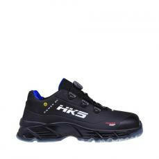 HKS CPO-10 BOA S3 SRC ESD cipő - fekete-kék (DT-HKS-CPO-10-BOA)