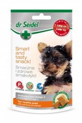 DR. SEIDEL Snacks for dogs egészséges jutalomfalatkák kistermetű kölyökkutyák számára 90g