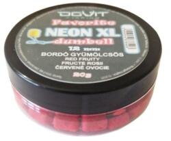 DOVIT Favorite Dumbell Neon Xl 12mm - Bordó Gyümölcsös (bordógyümölcsös)