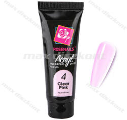 ROSENAILS - Poly gel / Acryl gel 15ml Clear pink 4# (69485-4)
