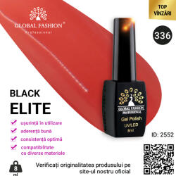 Global Fashion Oja semipermanenta BLACK ELITE, Global Fashion 8ml, 336