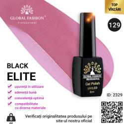 Global Fashion Oja semipermanenta BLACK ELITE, Global Fashion 8ml, 129